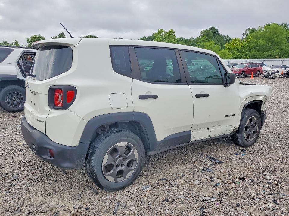 2015 Jeep VIN ZACCJBAT6FPC32359 COPART salvage auction — FRONT END, Ky - Cert Of Title-Salvage, sold $525 on 2026-08-14 (photo 3)