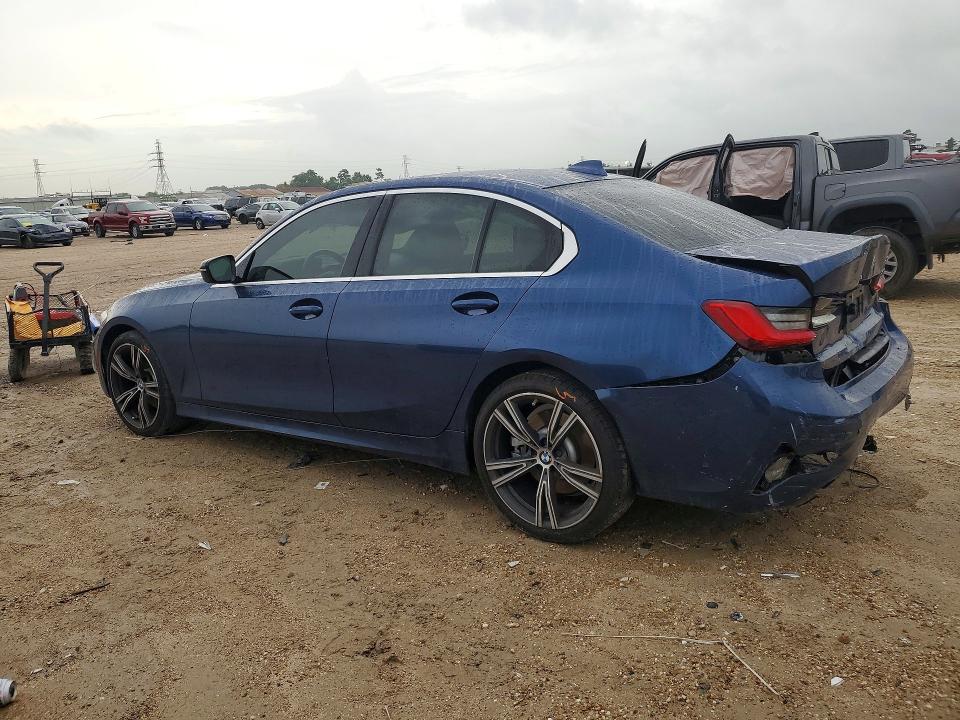 2021 BMW 3er VIN 3MW5R1J06M8C18369 COPART salvage auction — REAR END, Tx - Salvage Vehicle Title, sold $13,000 on 2026-07-28 (photo 2)
