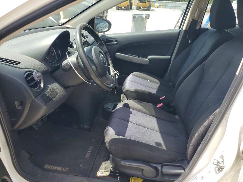 2012 Mazda 2 VIN JM1DE1KZ3C0136728 COPART salvage auction — FRONT END, Ma - Cert Of Title-Reconstrctd Coll, sold $650 on 2026-07-06 (photo 7)