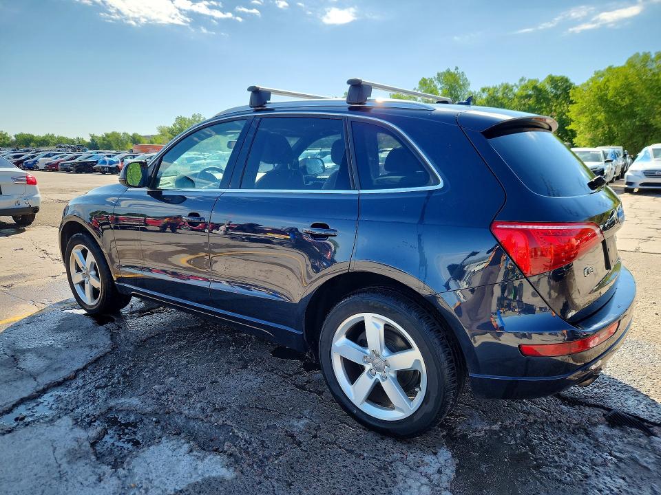 2012 Audi Q5 VIN WA1LFAFP8CA045931 COPART salvage auction — REAR END, Co - Certificate Of Title, sold $1,550 on 2026-08-05 (photo 2)