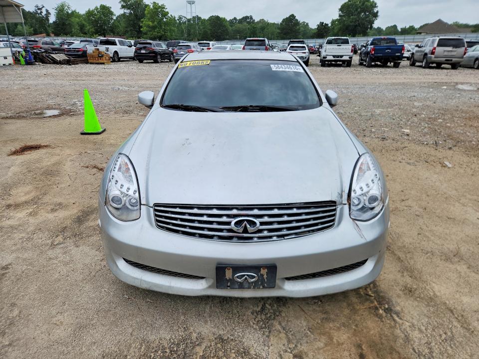 2006 Infiniti G35 VIN JNKCV54E06M717189 COPART salvage auction — FRONT END, Ms - Certificate Of Title, sold $475 on 2026-07-06 (photo 5)