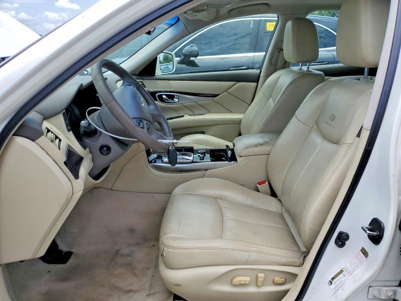 2012 Infiniti M VIN JN1BY1AP7CM335730 COPART salvage auction — FRONT END, Fl - Cert Of Title Slvg Rebuildable, sold $1,050 on 2026-07-17 (photo 7)