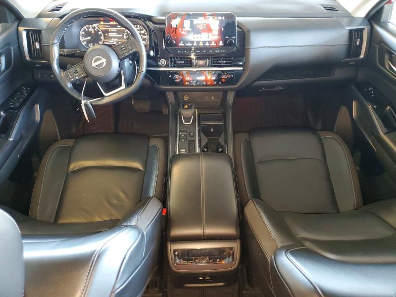2023 Nissan Pathfinder VIN 5N1DR3CAXPC211790 COPART salvage auction — FRONT END, Ca - Salvage Certificate, sold $6,900 on 2026-07-02 (photo 8)