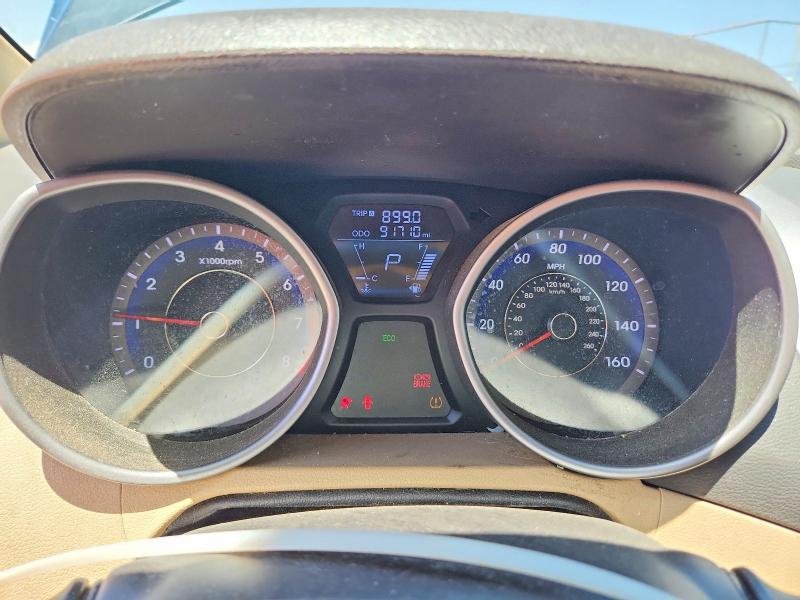 2012 Hyundai Elantra VIN KMHDH4AE0CU191245 COPART salvage auction — SIDE, Nm - Cert Of Title-Salvage, sold $1,000 on 2026-07-13 (photo 9)