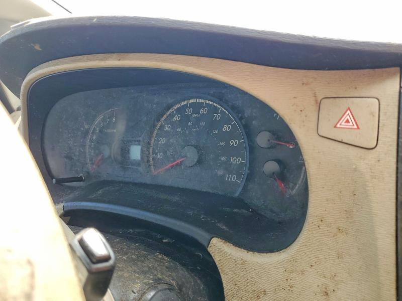 2013 Toyota Sienna VIN 5TDZK3DC8DS399766 COPART salvage auction — ALL OVER, TX - SALVAGE VEHICLE TITLE (P), sold $1,200 on 2026-07-14 (photo 9)