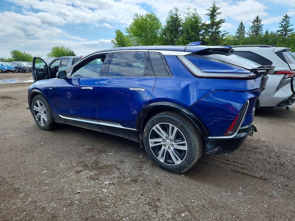 2024 Cadillac Lyriq VIN 1GYKPMRK7RZ107744 COPART salvage auction — REAR END, ON - PERMIT SALVAGE, sold $16,950 on 2026-08-18 (photo 2)