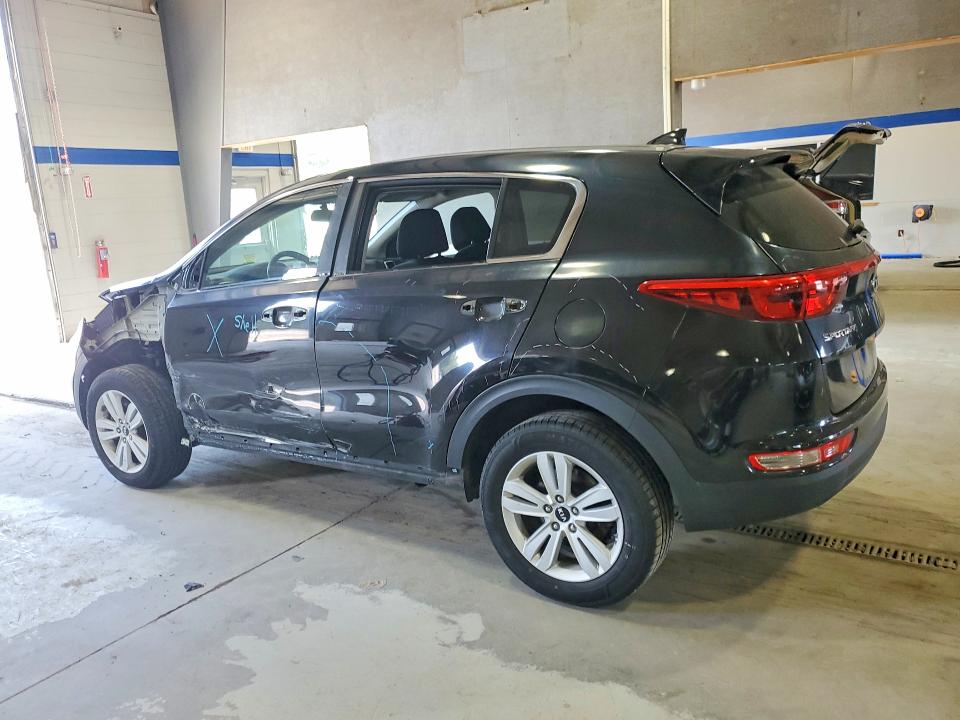 2017 Kia Sportage VIN KNDPMCAC8H7093009 COPART salvage auction — SIDE, Salvage Title, sold $2,150 on 2026-07-17 (photo 2)