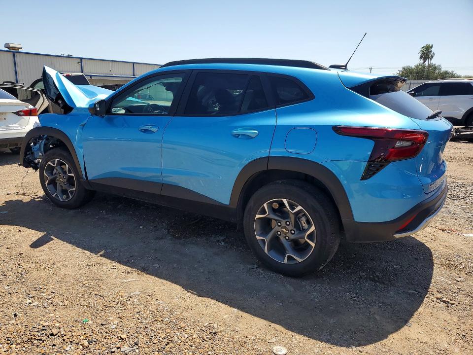 2025 Chevrolet VIN KL77LHEP5SC051812 COPART salvage auction — FRONT END, Tx - Salvage Vehicle Title, sold $2,200 on 2026-07-22 (photo 2)