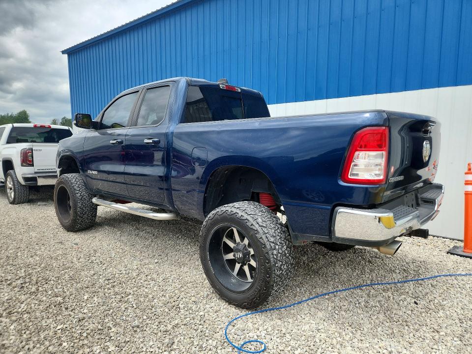 2019 Ram 1500 VIN 1C6SRFBT8KN916110 COPART salvage auction — HAIL, Mo - Salvage Certificate Of Title, sold $7,300 on 2026-07-27 (photo 2)