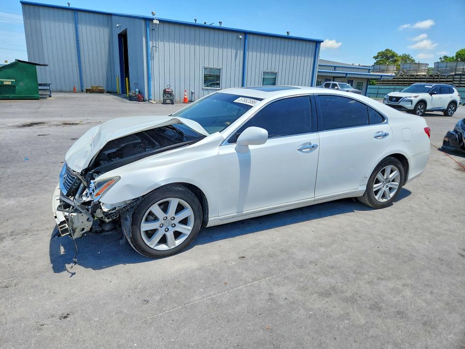 2007 Lexus ES VIN JTHBJ46G372068033 COPART salvage auction — FRONT END, Ok - Cert Of Title-Salvage, sold $175 on 2026-07-29 (photo 1)