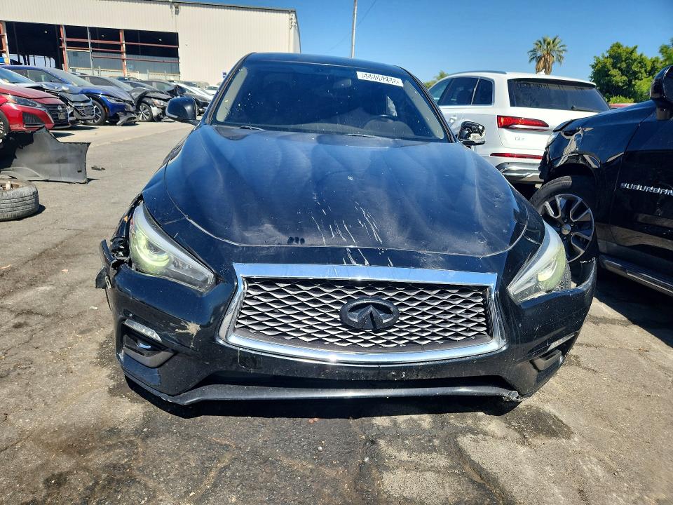 2020 Infiniti Q50 VIN JN1EV7AP9LM208499 COPART salvage auction — SIDE, CA - CERTIFICATE OF TITLE, sold $1,100 on 2026-07-14 (photo 5)