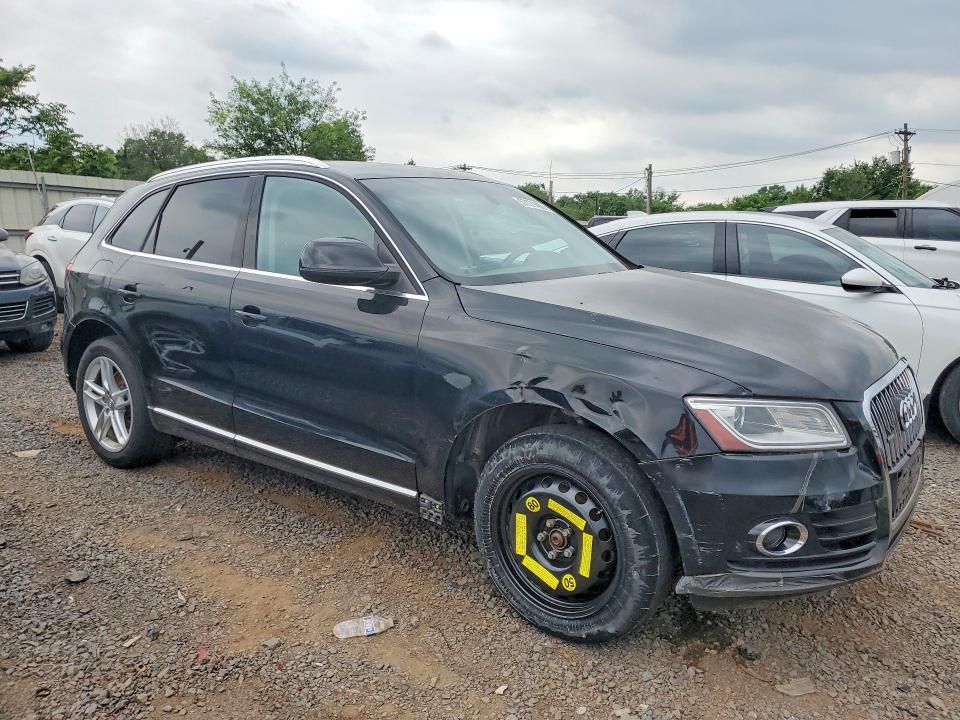 2013 Audi Q5 VIN WA1LFAFP0DA009331 COPART salvage auction — FRONT END, FL - CERTIFICATE OF TITLE, sold $925 on 2026-07-02 (photo 4)