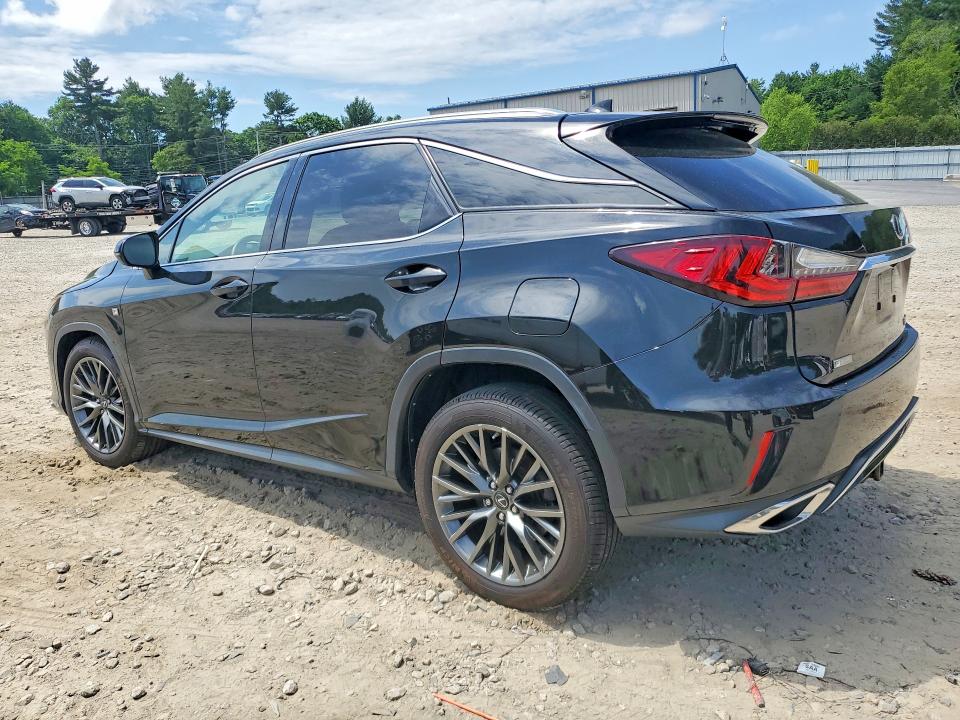 2019 Lexus Rx VIN 2T2BZMCA4KC200104 COPART salvage auction — FRONT END, MA - CERT OF TITLE-SALVAGE, sold $12,900 on 2026-07-30 (photo 2)