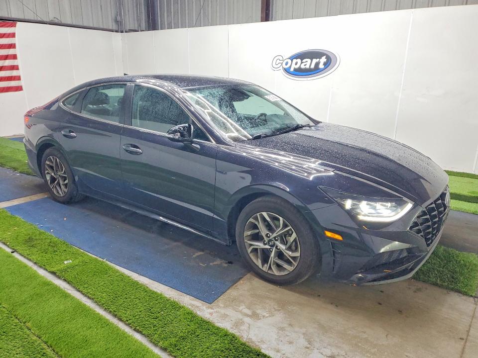 2023 Hyundai Sonata VIN KMHL64JA6PA309997 COPART salvage auction — MECHANICAL, TX - CERTIFICATE OF TITLE, sold $3,600 on 2026-07-08 (photo 4)