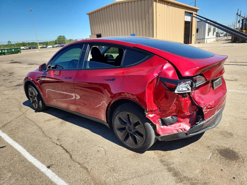 2024 Tesla Model y VIN 7SAYGAEEXRF181277 COPART salvage auction — REAR END, Oh - Cert Of Title-Salvage, sold $10,100 on 2026-07-08 (photo 2)