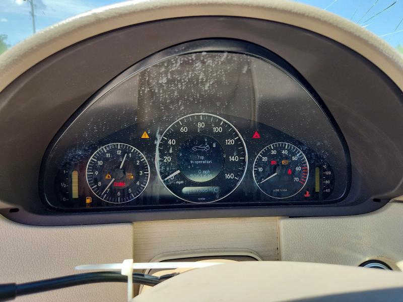 2005 Mercedes-benz Clk-klasse VIN WDBTK65J45F120804 COPART salvage auction — FRONT END, MD - CERT OF SALVAGE > 75% DAMAGE (P), sold $325 on 2026-07-02 (photo 9)
