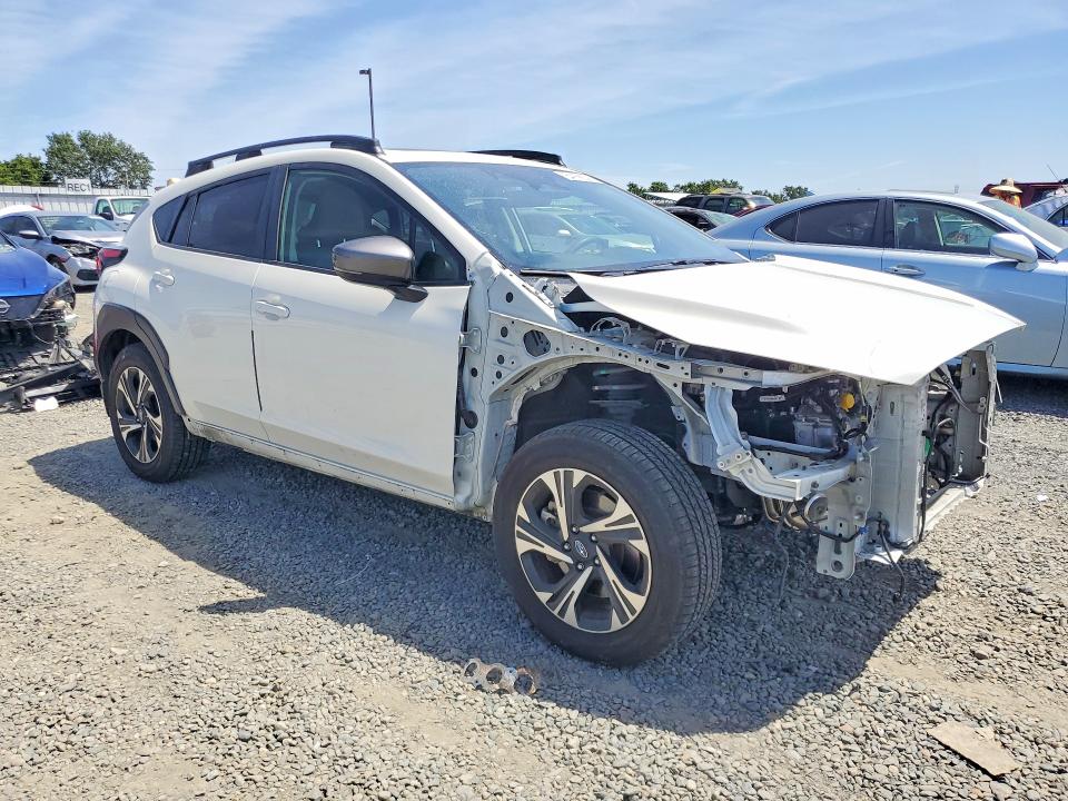 2024 Subaru VIN JF2GUADC9R8231413 COPART salvage auction — FRONT END, Ca - Salvage Certificate, sold $6,500 on 2026-07-09 (photo 4)