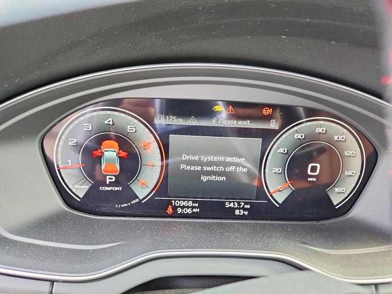2025 Audi Q5 VIN WA1ABAFY3S2038020 COPART salvage auction — SIDE, Nj - Cert Of Title-Salvage, sold $4,100 on 2026-07-21 (photo 9)