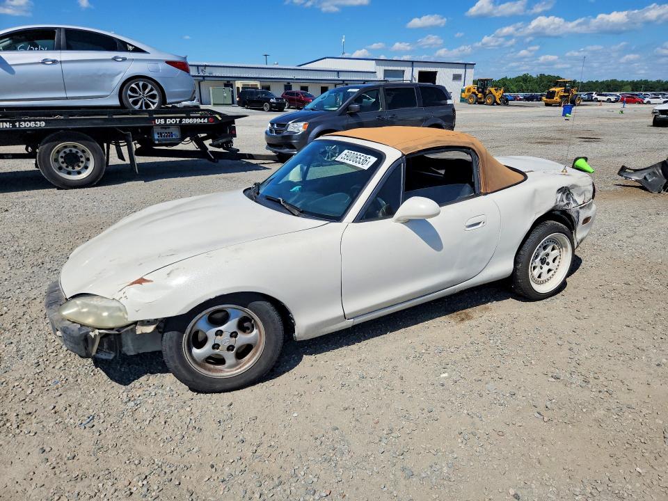 1999 Mazda Mx-5 miata VIN JM1NB3535X0109472 COPART salvage auction — FRONT END, Nc - Dealer Only Salvage Title, sold $350 on 2026-07-20 (photo 1)