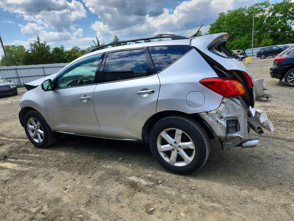 2010 Nissan Murano VIN JN8AZ1MW5AW114433 COPART salvage auction — FRONT END, NJ - CERT OF TITLE-SALVAGE, sold $225 on 2026-07-27 (photo 2)