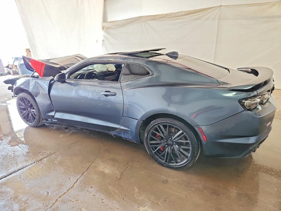 2021 Chevrolet Camaro VIN 1G1FH1R70M0120078 COPART salvage auction — FRONT END, TX - CERT OF TITLE-REBUILT SALVAGE, sold $2,550 on 2026-07-09 (photo 2)