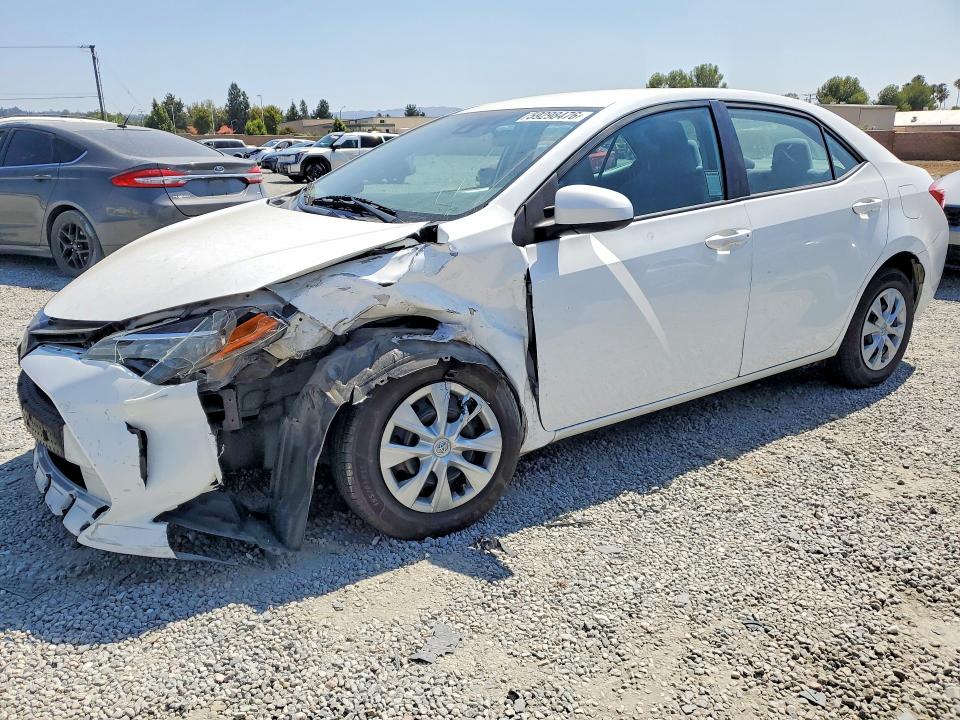 2017 Toyota VIN 5YFBURHE0HP724550 COPART salvage auction — FRONT END, Ca - Salvage Certificate, sold $3,200 on 2026-07-22 (photo 1)