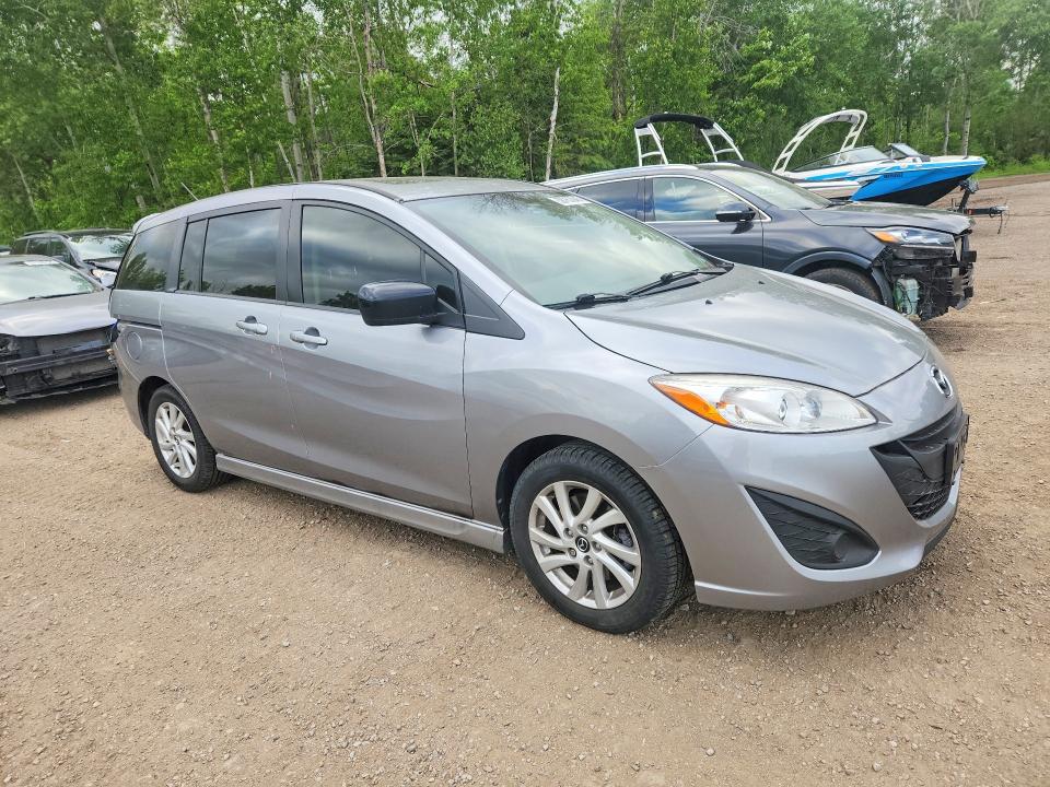2017 Mazda 5 VIN JM1CW2CL6H0194610 COPART salvage auction — REAR END, On - Permit Salvage, sold $2,600 on 2026-07-14 (photo 4)
