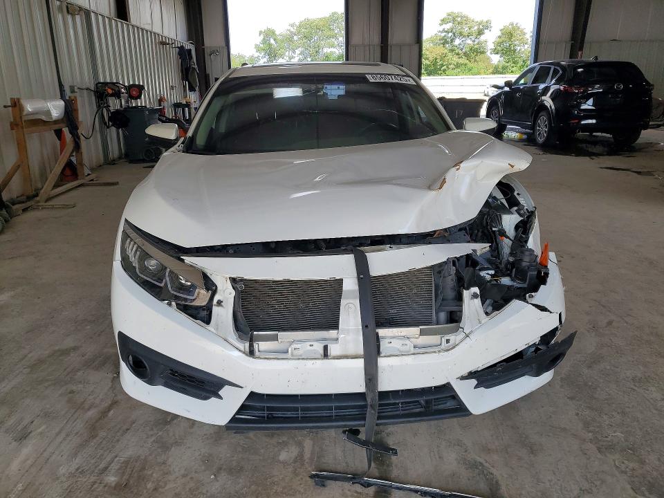 2018 Honda Civic VIN JHMFC1F38JX024871 COPART salvage auction — FRONT END, Pa - Certificate Of Salvage, sold $450 on 2026-07-29 (photo 5)