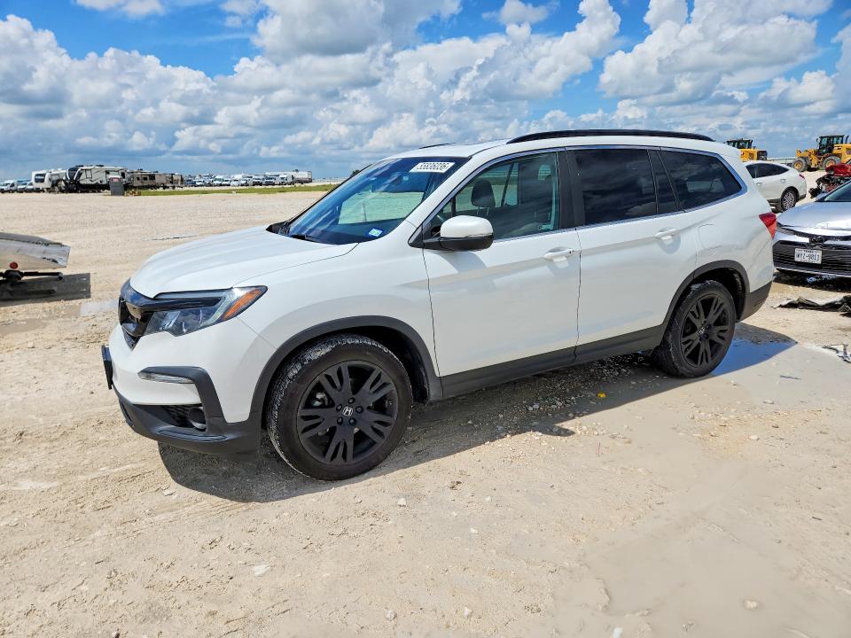 2021 Honda VIN 5FNYF5H26MB030549 COPART salvage auction — WATER/FLOOD, Tx - Salvage Title-Flood Damage, sold $8,500 on 2026-07-23 (photo 1)