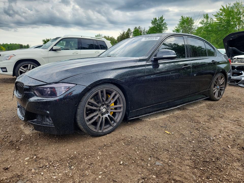 2018 BMW 3er VIN WBA8B7C56JA576553 COPART salvage auction — SIDE, On - Permit Salvage, sold $22,650 on 2026-08-18 (photo 1)