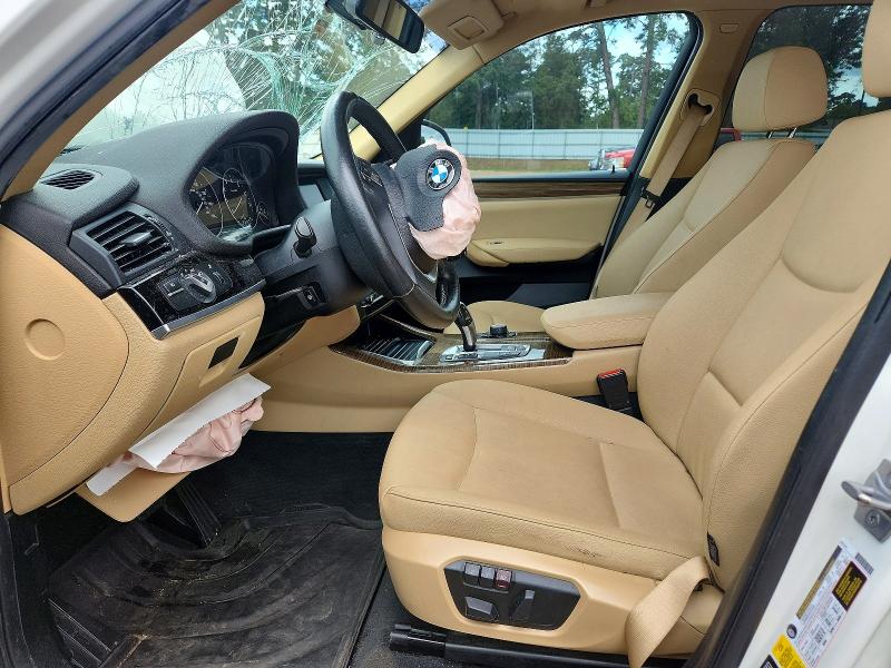 2017 BMW X3 VIN 5UXWX9C33H0W68112 COPART salvage auction — FRONT END, Tx - Salvage Vehicle Title, sold $400 on 2026-07-06 (photo 7)