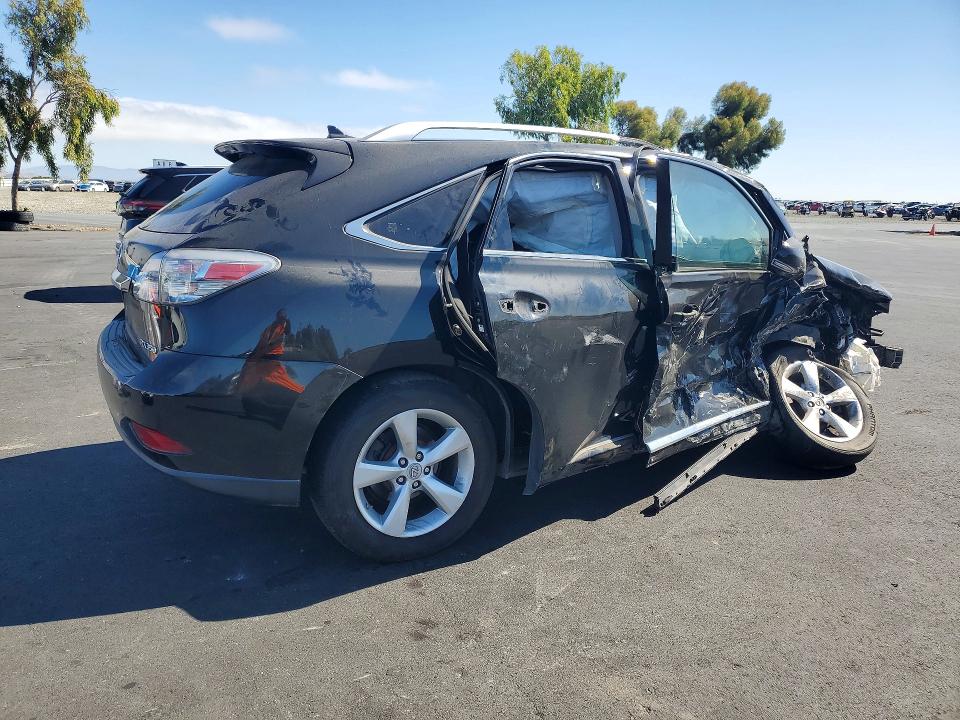 2010 Lexus Rx VIN JTJZK1BA3A2401476 COPART salvage auction — ROLLOVER, Ca - Salvage Certificate, sold $350 on 2026-07-20 (photo 3)