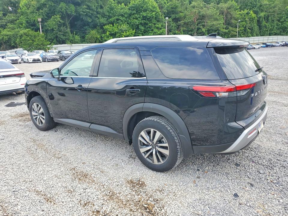 2025 Nissan Pathfinder VIN 5N1DR3CAXSC243552 COPART salvage auction — FRONT END, Mi - Cert Of Title-Salvage Vehicle, sold $8,200 on 2026-07-29 (photo 2)
