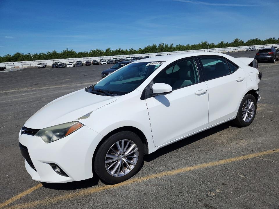 2015 Toyota Corolla VIN 5YFBURHE5FP214269 COPART salvage auction — REAR END, Ca - Salvage Certificate, sold $1,200 on 2026-07-30 (photo 1)