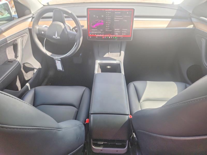 2024 Tesla Model y VIN 7SAYGDEE0RA246992 COPART salvage auction — REAR END, Salvage Title, sold $11,800 on 2026-07-16 (photo 8)
