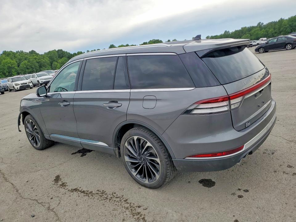 2023 Lincoln Aviator VIN 5LM5J7XC6PGL29646 COPART salvage auction — FRONT END, Pa - Certificate Of Salvage, sold $9,000 on 2026-07-23 (photo 2)