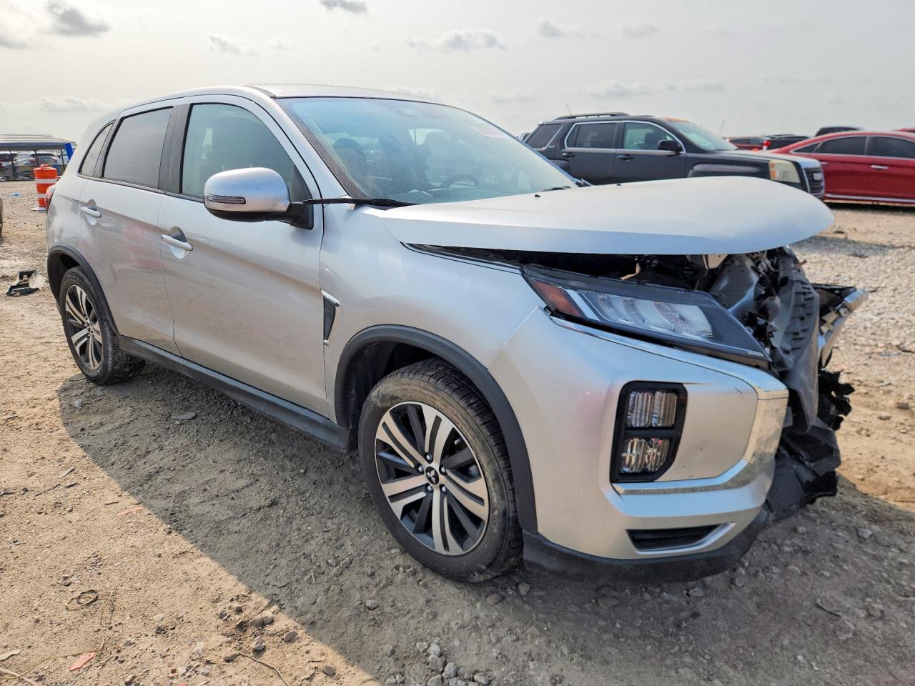 2024 Mitsubishi Outlander Sport VIN JA4ARUAU1RU006781 COPART salvage auction — Front End, LA - CERTIFICATE OF TITLE, sold $3,750 on 2026-07-08 (photo 4)