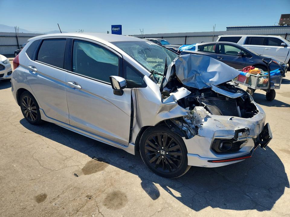2018 Honda Fit VIN 3HGGK5H61JM708675 COPART salvage auction — FRONT END, Ca - Salvage Certificate, sold $1,300 on 2026-07-10 (photo 4)