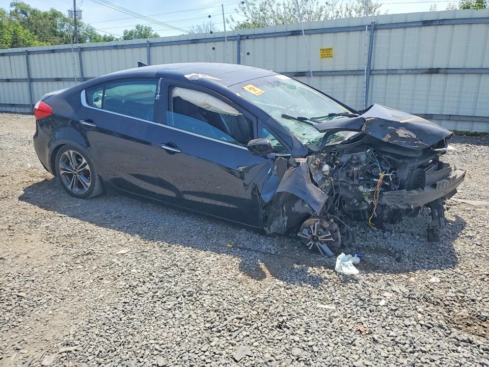 2016 Kia Forte VIN KNAFZ4A88G5448363 COPART salvage auction — FRONT END, Nj - Cert Of Title-Salvage, sold $350 on 2026-07-31 (photo 4)