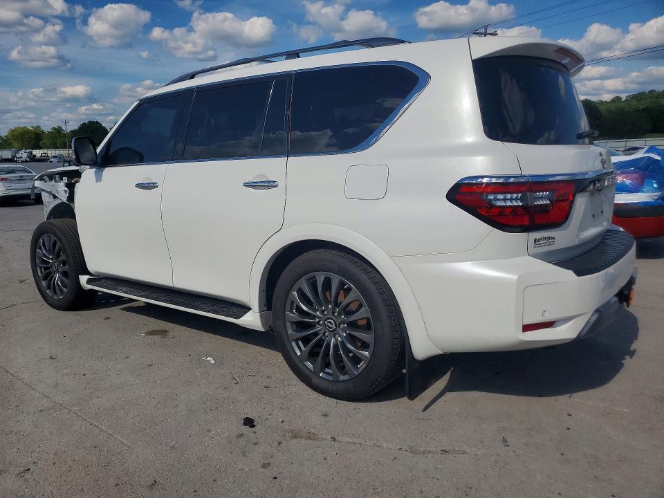 2021 Nissan VIN JN8AY2CD2M9661641 COPART salvage auction — FRONT END, Tn - Salvage Certificate, sold $17,400 on 2026-07-29 (photo 2)