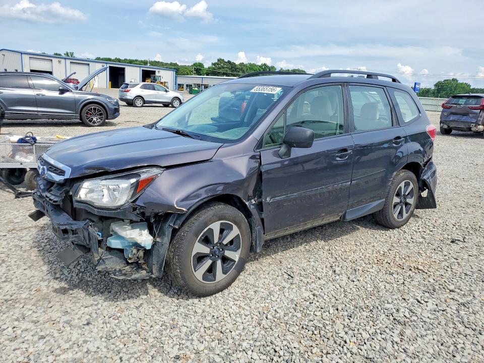 2018 Subaru Forester VIN JF2SJABC5JH528382 COPART salvage auction — REAR END, Ar - Cert Of Title-Salvage, sold $400 on 2026-07-20 (photo 1)