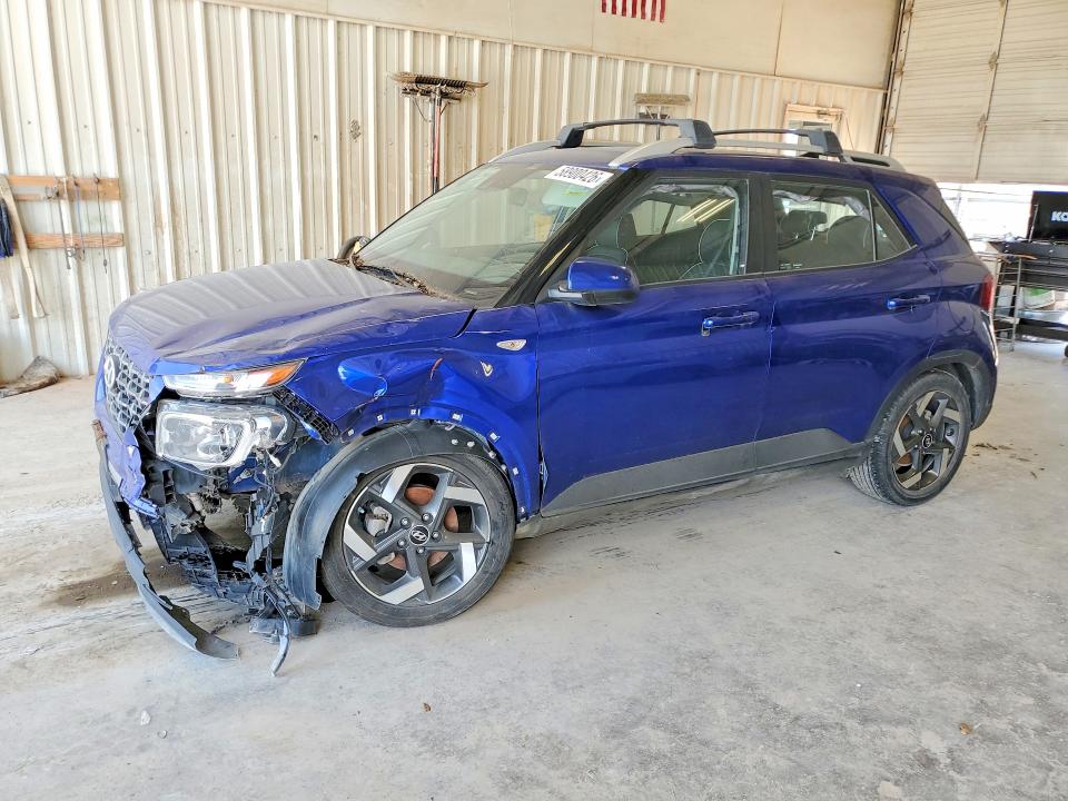 2022 Hyundai Venue VIN KMHRC8A38NU193192 COPART salvage auction — FRONT END, Tx - Certificate Of Title, sold $2,400 on 2026-07-06 (photo 1)