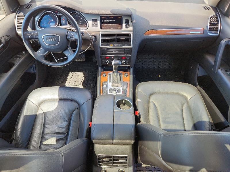 2015 Audi Q7 VIN WA1LGAFE9FD014671 COPART salvage auction — FRONT END, Ny - Mv-907A Salvage Certificate, sold $2,500 on 2026-07-06 (photo 8)