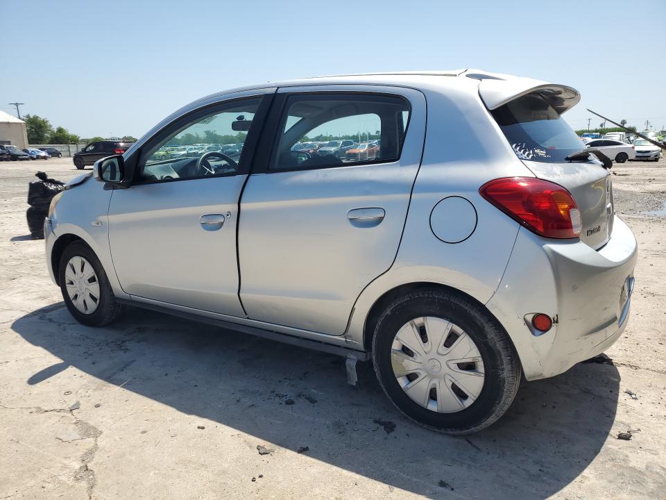 2014 Mitsubishi Mirage VIN ML32A3HJ0EH023777 COPART salvage auction — FRONT END, Tx - Salvage Vehicle Title, sold $550 on 2026-07-28 (photo 2)