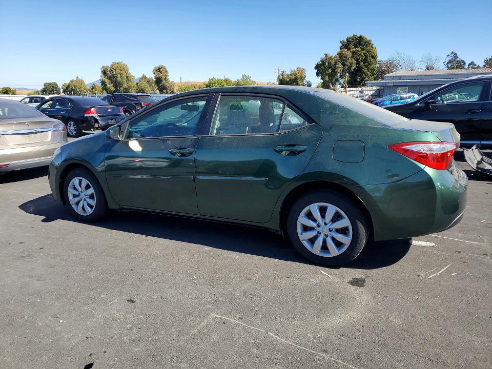 2015 Toyota VIN 5YFBURHE5FP342026 COPART salvage auction — VANDALISM, Ca - Salvage Certificate, sold $2,100 on 2026-07-13 (photo 2)