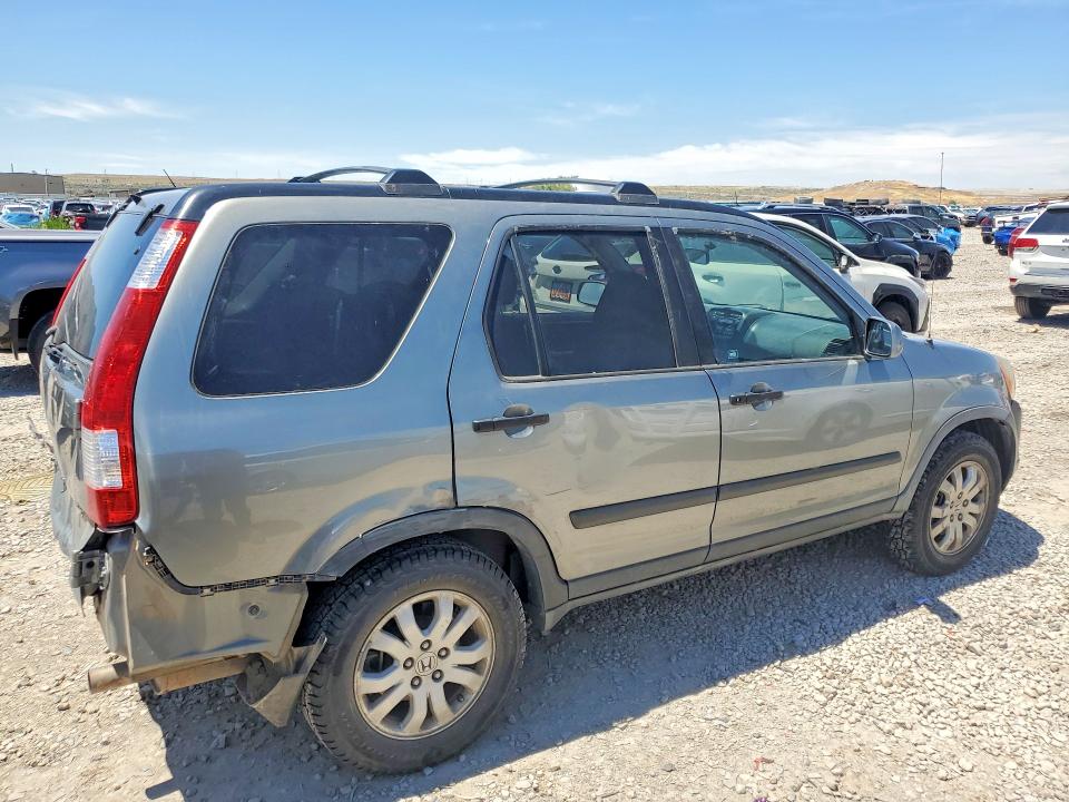 2006 Honda Cr-v VIN JHLRD78806C045349 COPART salvage auction — REAR END, Ut - Salvage Certificate, sold $1,100 on 2026-07-07 (photo 3)