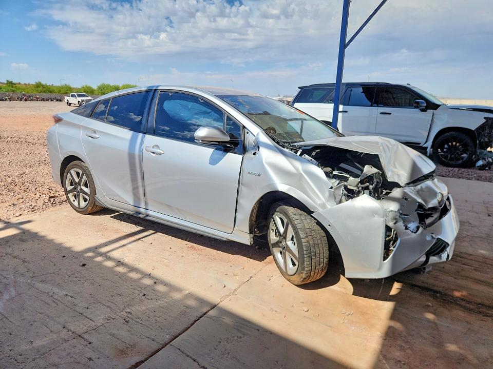 2018 Toyota Prius VIN JTDKARFU5J3551271 COPART salvage auction — FRONT END, Az - Cert Of Title - Salvage, sold $175 on 2026-07-28 (photo 4)