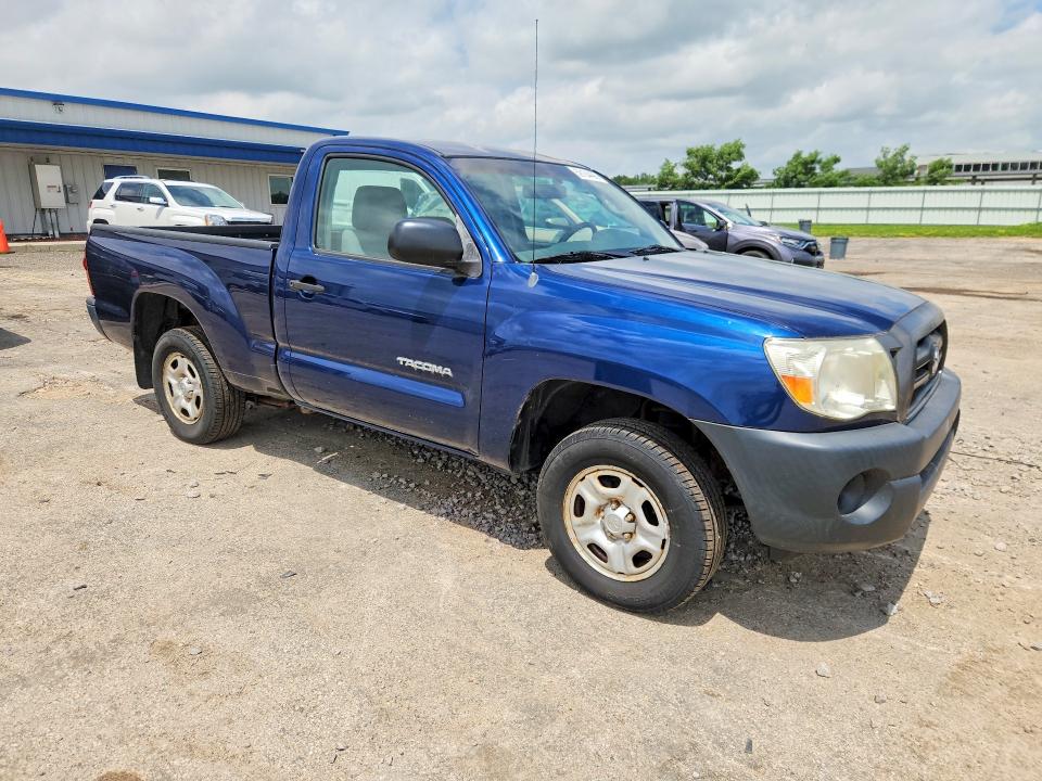 2007 Toyota Tacoma VIN 5TENX22N17Z340113 COPART salvage auction — HAIL, Wi - Certificate Of Title, sold $2,850 on 2026-07-07 (photo 4)
