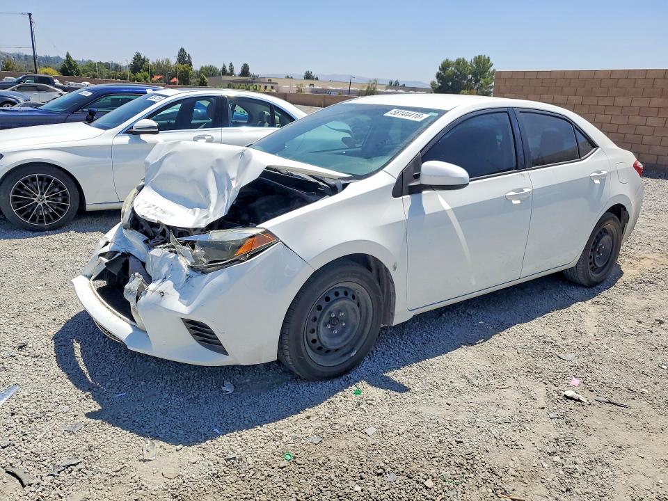 2015 Toyota Corolla VIN 5YFBURHE9FP286012 COPART salvage auction — FRONT END, Ca - Dis/Dlr/Exp Only Clean Title, sold $1,350 on 2026-07-29 (photo 1)