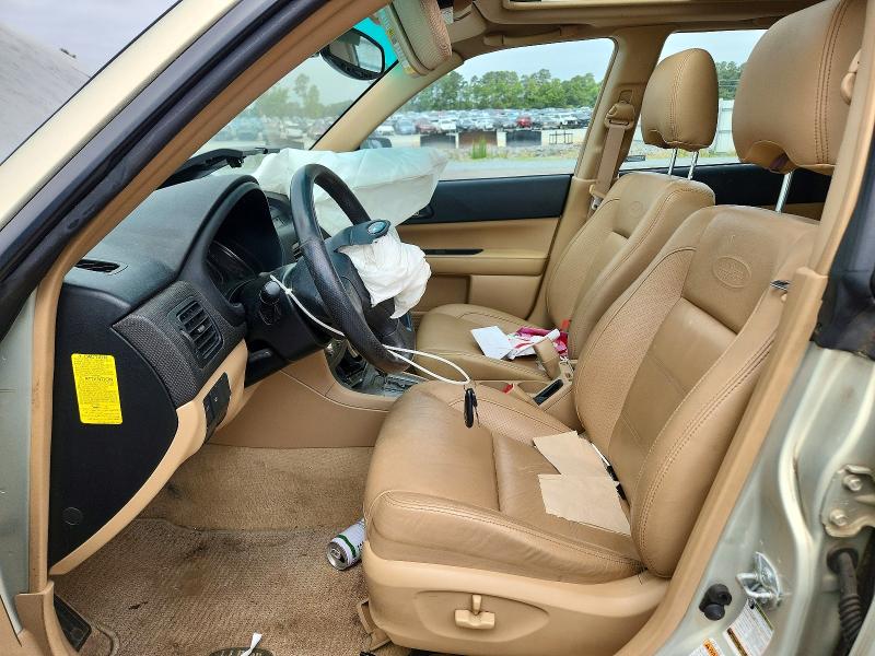 2005 Subaru Forester VIN JF1SG67625H708041 COPART salvage auction — FRONT END, Nc - Salvage Certificate Of Title, sold $250 on 2026-07-28 (photo 7)